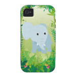 Cute Baby Elephant iPhone 4/4S Cases