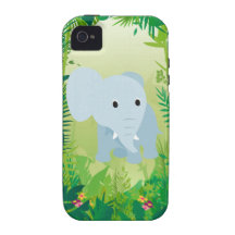 Cute Baby Elephant iPhone 4/4S Cases