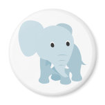 Cute Baby Elephant Magnet