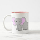 Cute Baby Elephant Mugs