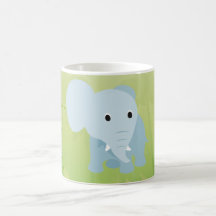 Cute Baby Elephant Mugs