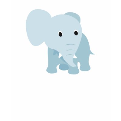 Cute Baby Elephant t-shirts