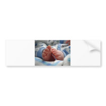 Cute Baby Feet Bumper Stickers