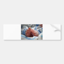 Cute Baby Feet Bumper Stickers