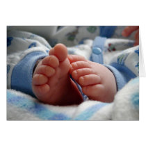 Cute Baby Feet Card