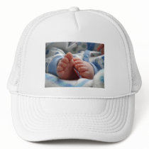 Cute Baby Feet Mesh Hat