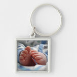 Cute Baby Feet Keychains