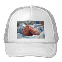Cute Baby Feet Mesh Hat