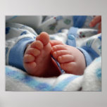 Cute Baby Feet Print