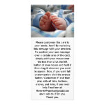 Cute Baby Feet rack cards