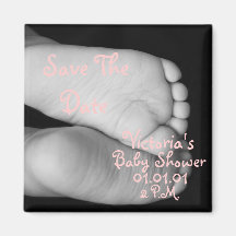 Cute Baby Feet Refrigerator Magnets