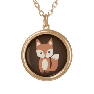 Cute Baby Fox Necklace