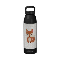Cute Baby Fox Reusable Water Bottle