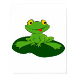cute baby frog poster