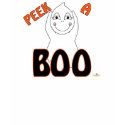 Cute Baby Ghost Peek A Boo t-shirts