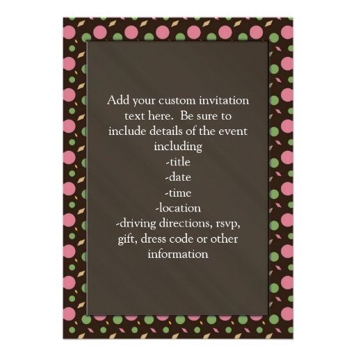 Cute Baby Girl Owl with Pink Bow Announcements
