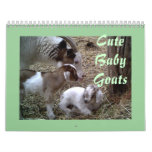 Cute Baby Goats Calendar
