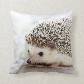 hedgehog christmas pillow