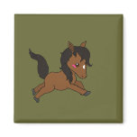 Cute baby Horse Refrigerator Magnet