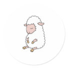cute baby lamb sticker