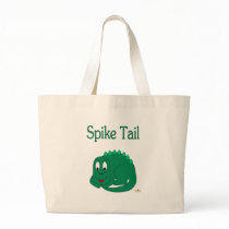 Cute Baby Lt Green Dinosaur Spike Tail bags by animalacres Cute Baby Lt Green Dinosaur Spike Tail bags
