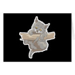 cute baby lynx greeting cards