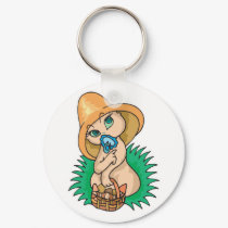 cute baby musroom troll nymph keychains