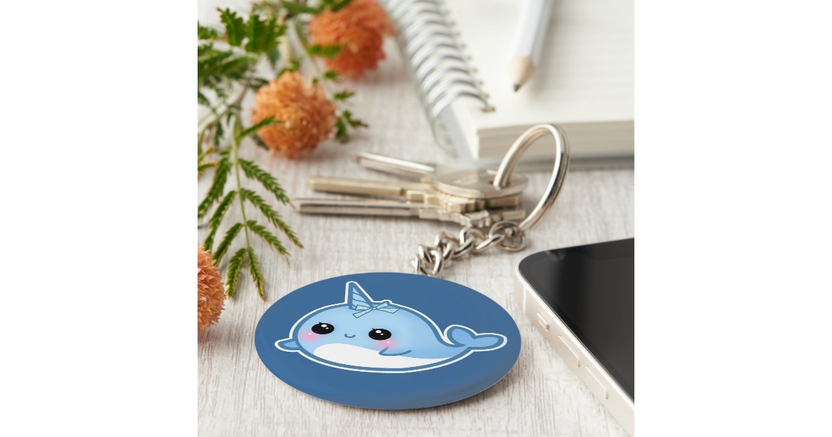 ty narwhal keychain