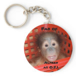Cute Baby Orangutan Alfred Keychains