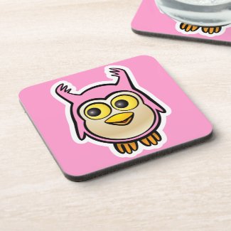 Cute Baby Owl Coaster