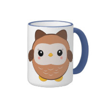Cute Baby Owl mug