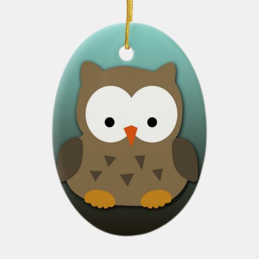 cute baby owl personalized christmas ornament zazzle cute baby owl personalized christmas ornament zazzle