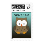 Cute Baby Owl Personalized stamps