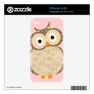 Cute baby owl musicskins_skin