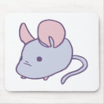 cute baby pastel mouse mouse pad