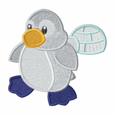 penguin and igloo