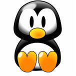 Cute Baby Penguin - Customizeable Cut Out