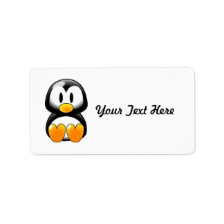 Penguin Address Labels | Zazzle