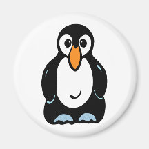 Cute Baby Penguin Refrigerator Magnets