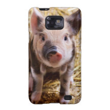 Cute Baby Piglet Farm Animals Barnyard Babies Galaxy SII Covers