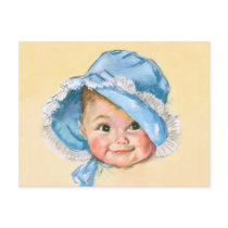 Cute Baby Portrait Postcard