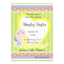 Cute Baby  Shower Invitation invitations