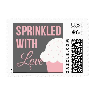 Cute Baby Shower | Sprinkled With Love Postage Stamp