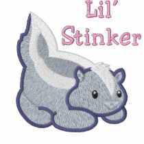Cute Baby Skunk, Lil' Stinker embroidered shirts