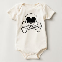 CUTE BABY T SHIRT OR ONSIES SKULL T SHIRT by alittleblack CUTE BABY T SHIRT OR ONSIES SKULL T SHIRT