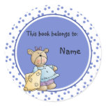 Cute baby teddy baer bookplate Cute baby teddy baer bookplate
