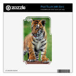 Cute baby Tiger cub Skins For iPod Touch 4G