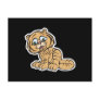 cute baby tiger post cards