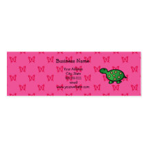 Cute baby turtle business cards
