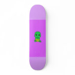 Cute baby turtle skateboards